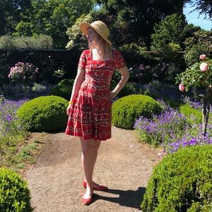 Retro Roses Dress